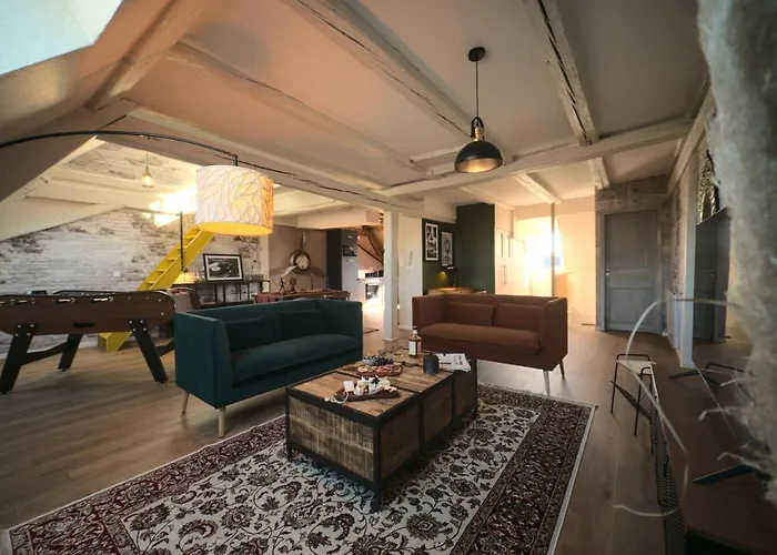 아파트 Le Brooklyn, Hyper Centre, Parking Couvert Inclus 뮐루즈